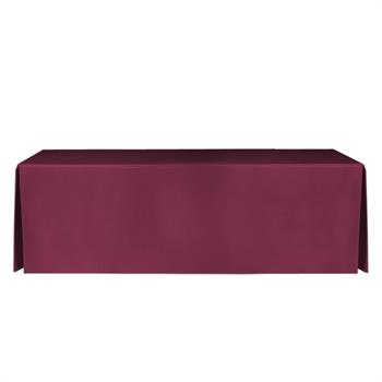 TCSP8FXX - 8', Full, Pleated, 30"H, Satin Table Throw